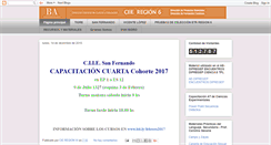Desktop Screenshot of cieregionseis.blogspot.com