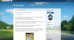 Desktop Screenshot of deliasstuff.blogspot.com