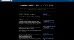 Desktop Screenshot of masshousingmarket.blogspot.com