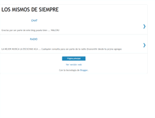 Tablet Screenshot of losmismosdesiempre09.blogspot.com