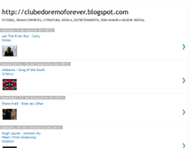 Tablet Screenshot of clubedoremoforever.blogspot.com
