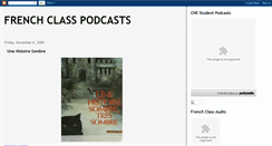 Desktop Screenshot of frenchpodcasts.blogspot.com