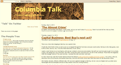 Desktop Screenshot of columbiatalk.blogspot.com