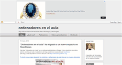 Desktop Screenshot of ordenadoresenelaula.blogspot.com