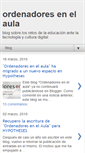 Mobile Screenshot of ordenadoresenelaula.blogspot.com