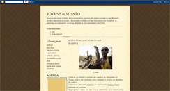 Desktop Screenshot of jovens-e-missao.blogspot.com