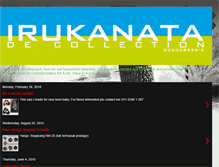 Tablet Screenshot of irukanata.blogspot.com