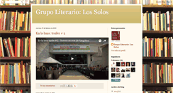 Desktop Screenshot of grupoliterariolossolos.blogspot.com