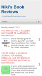Mobile Screenshot of nikisbookreviews.blogspot.com