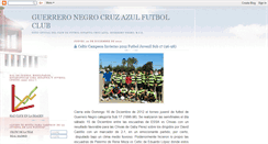 Desktop Screenshot of cruzazulgronegro.blogspot.com