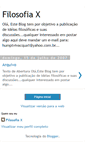 Mobile Screenshot of filosofiax.blogspot.com