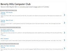 Tablet Screenshot of bhcomputerclub.blogspot.com