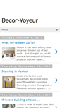 Mobile Screenshot of decor-voyeur.blogspot.com