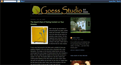 Desktop Screenshot of goess-studio.blogspot.com