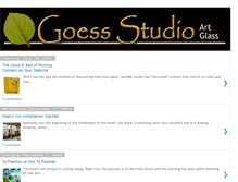 Tablet Screenshot of goess-studio.blogspot.com