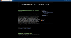 Desktop Screenshot of gearbrain.blogspot.com