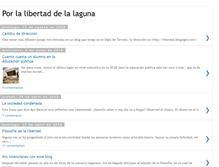 Tablet Screenshot of lagunerolibre.blogspot.com