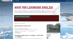 Desktop Screenshot of claudiafulano-waysforlearningenglish.blogspot.com