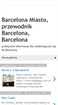 Mobile Screenshot of barcelona-miasto.blogspot.com