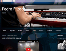 Tablet Screenshot of filosomusica.blogspot.com