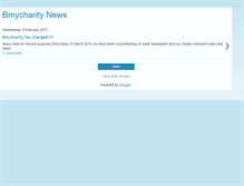 Tablet Screenshot of bmycharity.blogspot.com