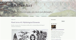 Desktop Screenshot of cymaticsart.blogspot.com