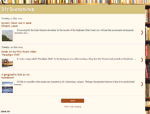 Tablet Screenshot of davidshometown.blogspot.com