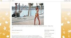 Desktop Screenshot of cristinastyleblogmoda.blogspot.com