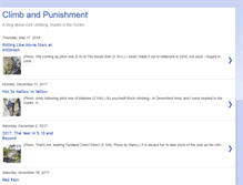 Tablet Screenshot of climbandpunishment.blogspot.com