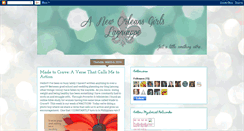 Desktop Screenshot of nolagirllagniappe.blogspot.com