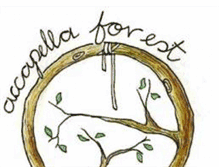 Tablet Screenshot of accapellaforest.blogspot.com