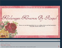 Tablet Screenshot of kaliscrappin.blogspot.com