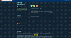 Desktop Screenshot of jojostitchin.blogspot.com