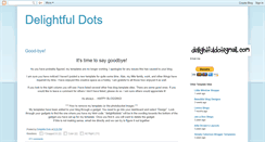 Desktop Screenshot of delightfuldots.blogspot.com