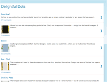 Tablet Screenshot of delightfuldots.blogspot.com