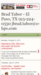 Mobile Screenshot of bradtabor.blogspot.com