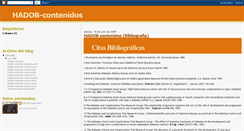 Desktop Screenshot of hadob-contenidos.blogspot.com
