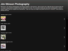 Tablet Screenshot of jimstinsonphotos.blogspot.com