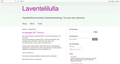 Desktop Screenshot of laventelilulla.blogspot.com