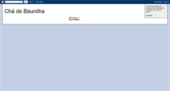 Desktop Screenshot of chadebaunilha.blogspot.com