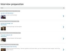 Tablet Screenshot of interview-preparatio.blogspot.com