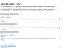 Tablet Screenshot of canada-mutual-fund.blogspot.com