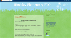 Desktop Screenshot of hinckleypto.blogspot.com