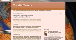 Desktop Screenshot of claudiacarrera.blogspot.com