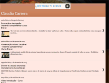 Tablet Screenshot of claudiacarrera.blogspot.com