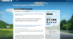 Desktop Screenshot of angiotomografiacdi.blogspot.com