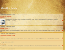 Tablet Screenshot of maisquebonita.blogspot.com