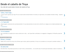 Tablet Screenshot of desdeelcaballodetroya.blogspot.com