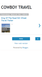 Mobile Screenshot of cowboytravel.blogspot.com