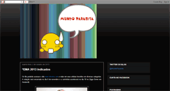 Desktop Screenshot of mundoparasita.blogspot.com